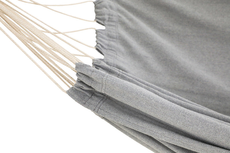 BELIEVE WHAT YOU GET Believe What You Get Grey Portable Hammock with Carry Bag for Backyard, Porch, Outdoor and Indoor Use (Copy)