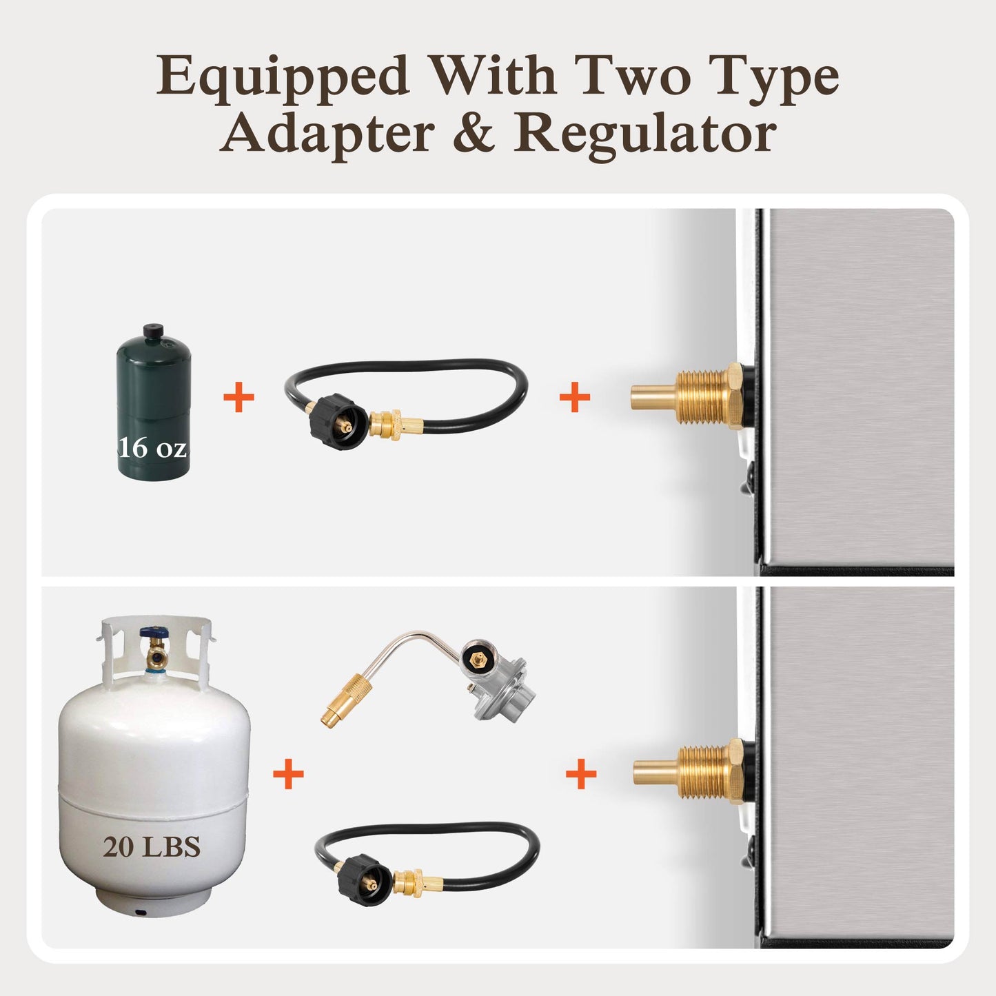 Alpha Joy Potable Outdoor Propane Gas Griddle with Wheels 2-Burner Camping Flat Top Grill On The Go