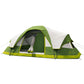 Sophia & William 10 Person Camping Tent 18x9ft Cabin Tent with Removable Divider and Mesh Screen Windows, Green