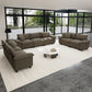 Sophia&William 123.6"L Modular Chenille Sectional Sofa Sets, 7-Seat Modern U-Shaped Cloud Couch Convertible Sofa with 7 Pillows for Living Room,Ash Gray