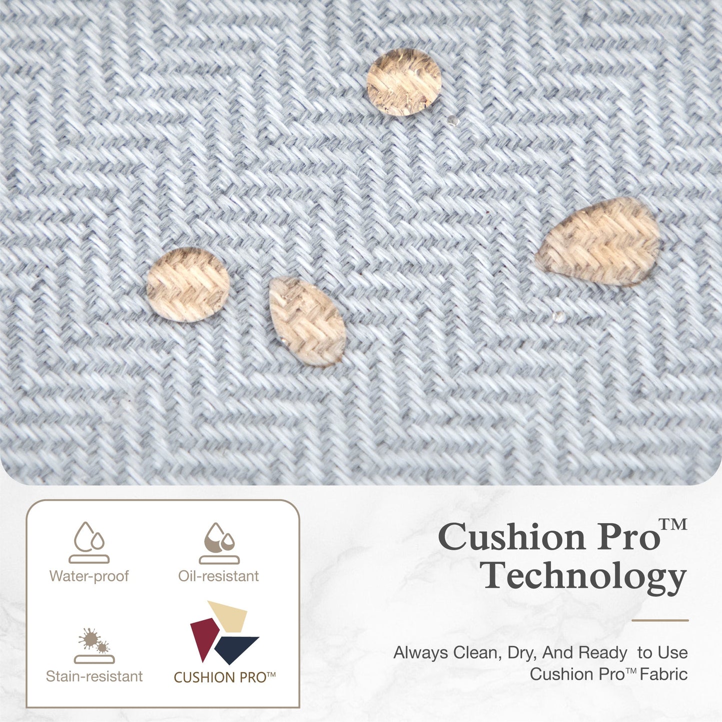 Sophia & William 5 Seat Patio Conversation Set,Outdoor Furniture Set with Rocking Chairs, Light Gray