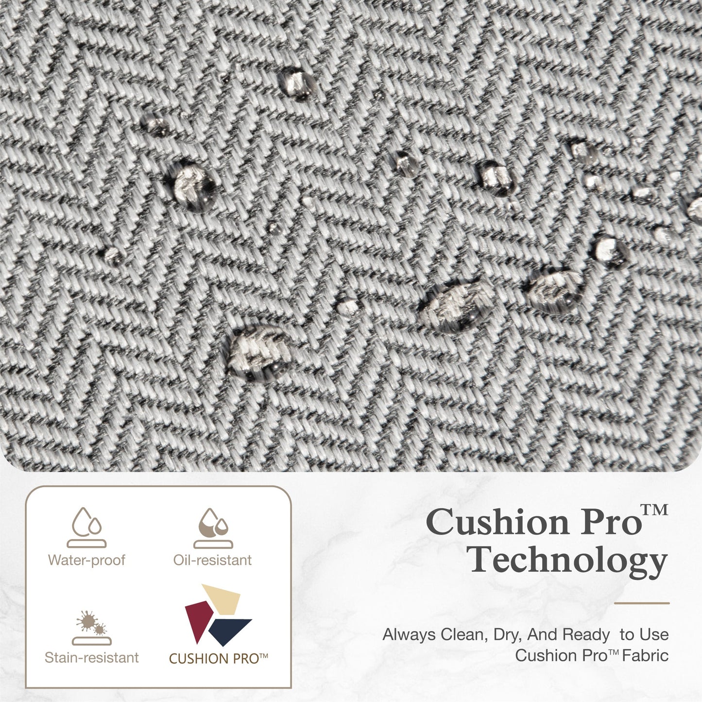 Sophia & William 5 Seat Patio Conversation Set,Outdoor Furniture Set with Rocking Chairs, Gray