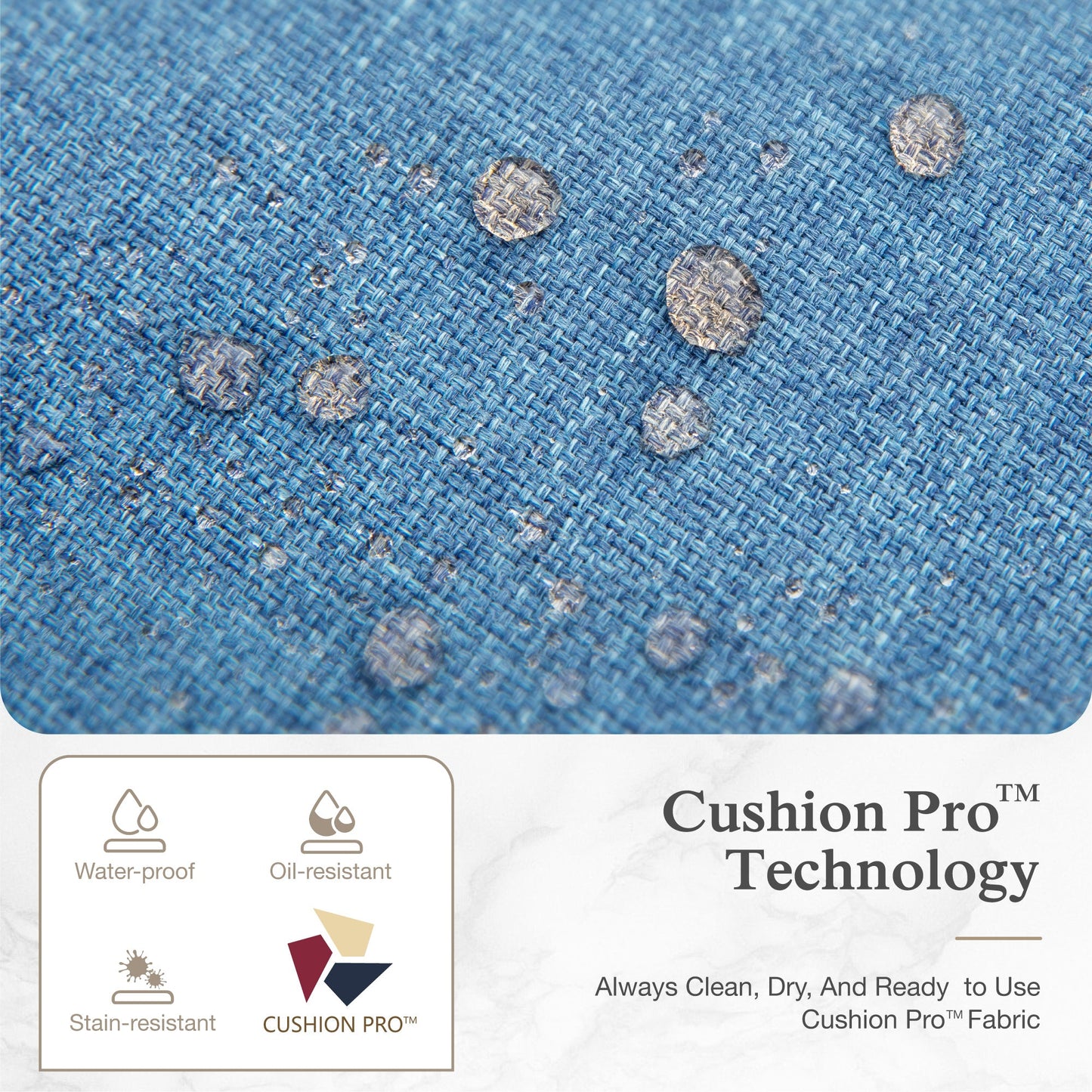 Sophia & William 4 Seat Patio Conversation Set,Outdoor Furniture Set with Rocking Chairs & Loveseat, Navy Blue