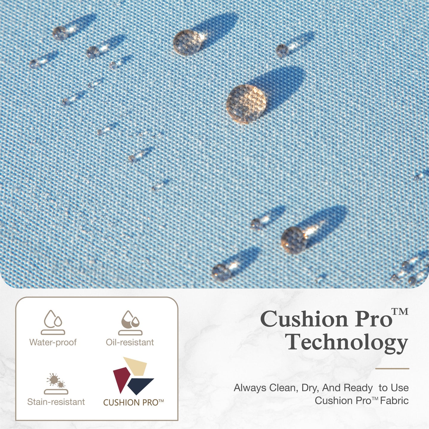 Sophia & William 4 Seat Patio Conversation Set,Outdoor Furniture Set with Rocking Chairs & Loveseat, Blue