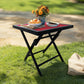 Sophia & William 18" Portable Outdoor Folding Side Table Patio End Table for Camping Garden