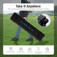 10'x 15' Easy Setup Pop Up Canopy with 4 Removable Sidewalls & Carrying Bag,4 Weight Bags - White