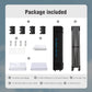 10'x 15' Easy Setup Pop Up Canopy with 4 Removable Sidewalls & Carrying Bag,4 Weight Bags - White