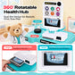 Alpha Joy 78Pcs Dentist Play Set for Kids Doctor Kit Play Set with Water Station, Cup, Checkout System, Surgical Light Pretend Medical Kit for Boys Girls Ages 3-8, White