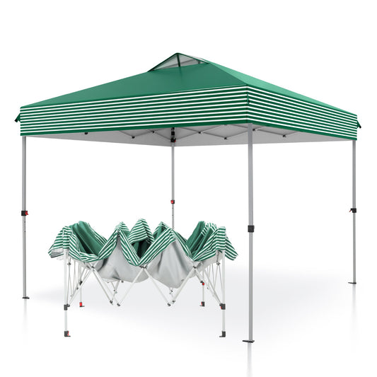 10'x 10' Pop up Canopy Tent Outdoor Event Instant Tent with Roller Bag