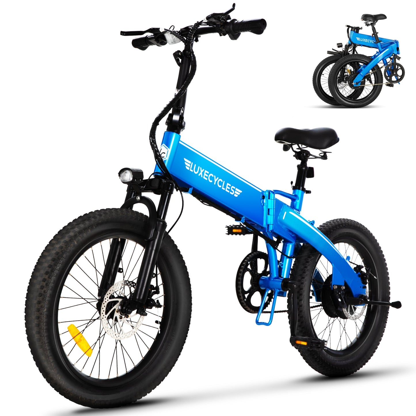 Alpha Joy Electric Bike for Adults 20", Rated 500W E-Bike 48V 13AH UL2849
