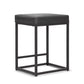 Sophia & William 24" Bar Stool Counter Height Bar Stools with Footres, Black