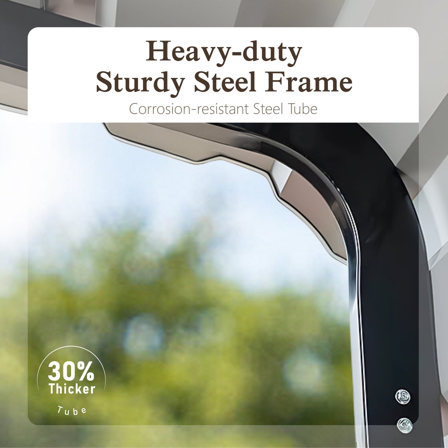 Alpha Joy 12' x 25' Heavy Duty Galvanized Steel Carport with Side Walls Multi-Purpose Hardtop Shelter