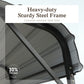 Alpha Joy 20' x 20' Heavy Duty Carport with Galvanized Steel Roof Cars Garage Shelter