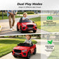 Alpha Joy 12V Kids Ride On Car Licensed Bentley Electric Vehicle with Remote Control, Soft Start, 3 Speed, LED Lights, Built-in Storage & Music, Gift for Boys Girls Ages 3-8, Red