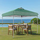 10'x 10' Pop up Canopy Tent Outdoor Event Instant Tent with Roller Bag