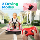 Sophia&William Bumper Car for Kids 12V Battery Powered Ride on w/Bluetooth Music, LED Lights, Remote Control, Electric Toy Car in 2 MPH with DIY Stickers, Pink