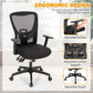 Sophia & William Ergonomic Mesh Office Desk Chair with Lumbar Support & Adjustable Armrest-Black