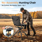 Sophia & William Outdoor Camping Chair - Lightweight Breathable Mesh Folding Chair with Adjustable Height, 330 lbs Capacity, Ideal for Hunting and Blind Use
