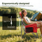 Sophia & William Oversized Camping Chair Heavy Duty High Back Camping Chairs 500lbs Capacity Folding Lawn Chairs with Cup Holder, Portable for Outdoor, Beach and Picnic, Red