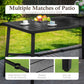 Sophia & William 7Pcs Patio Outdoor Bar Set Wicker Rattan Bar Height Stools & Table Furniture Set