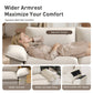 Sophia&William Convertible Sectional Sofa Couch, Modern Chenille Couch 5-Seat Sofa Sectional for Living Room,White