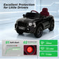 Alpha Joy 12V Kids Ride On Car Licensed Bentley Electric Vehicle with Remote Control, Soft Start, 3 Speed, LED Lights, Built-in Storage & Music, Gift for Boys Girls Ages 3-8, Black
