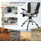 Sophia & William Outdoor Camping Chair - Lightweight Breathable Mesh Folding Chair with Adjustable Height, 330 lbs Capacity, Ideal for Hunting and Blind Use