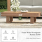 Sophia & William 5 Pieces HDPE Patio Furniture Set with Wide Wicker Iron Seat & Thick Cushions, Brown & Beige