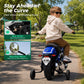 Alpha Joy BMW Licensed Electric Motorcycle 24V Battery Powered Electric Vehicle Car for Kids 200W 13 MPH Ride on Car with All-Terrain Tires, Removable Training Wheels for Boys Girls Age 8-12, Blue