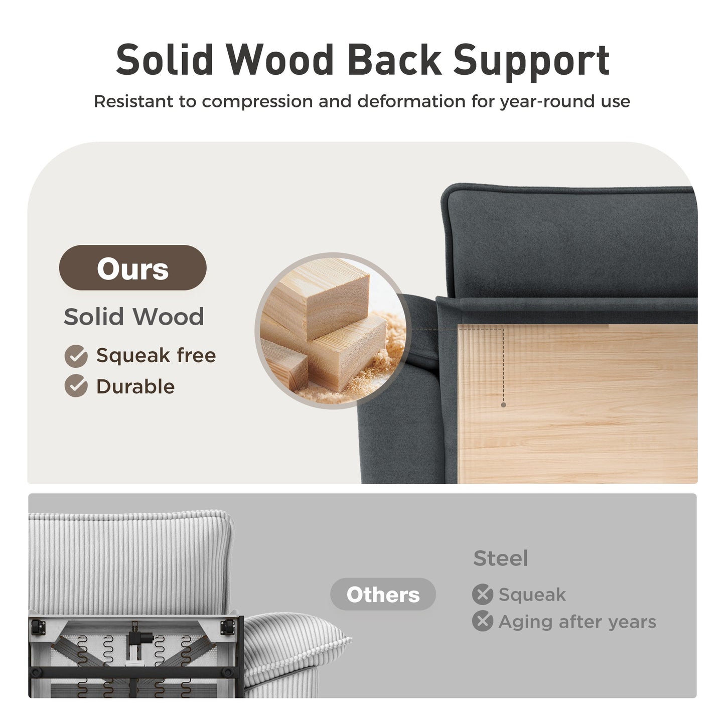 Sophia&William 157.5"L Modular Sectional Sofa Couch, Modern Chenille Couch 5-Seat Convertible Sofa with Ottoman for Living Room,Blue