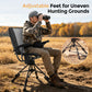 Sophia & William Outdoor Camping Chair - Lightweight Breathable Mesh Folding Chair with Adjustable Height, 330 lbs Capacity, Ideal for Hunting and Blind Use