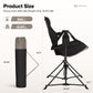 Alpha Joy Hammock Camping Chair Folding Rocking Chair, Black