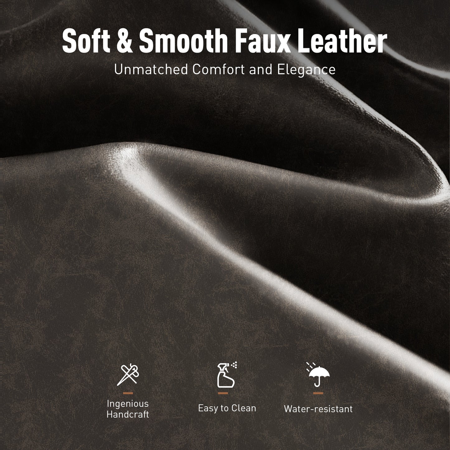 Sophia & William 30" Swivel Bar Stools, Set of 6 with Cross Back Durable Wood Frame Padded Counter Stools for Kitchen Island,Brown