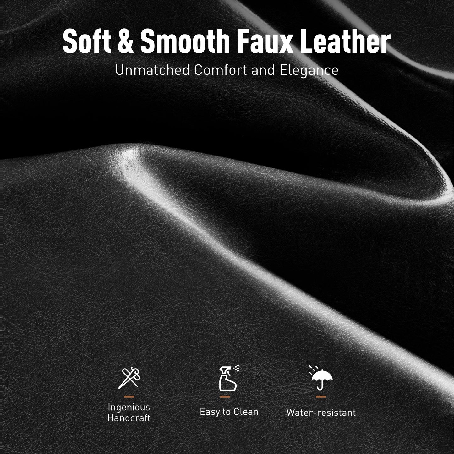 Sophia & William 30" Swivel Bar Stools, Set of 4 with Curved Backrest Durable Wood Frame Padded Counter Stools for Kitchen Island,Black