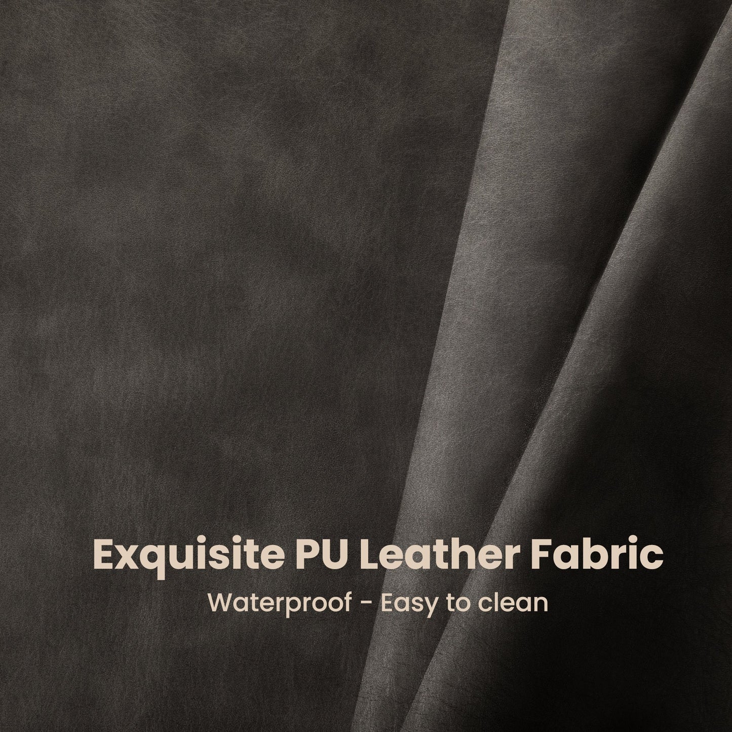 Sophia & William Counter Height Bar Stools with High Backrest Set of 4 Comfortable Modern Counter Stools for Kitchen & Home, Gray