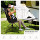 Alpha Joy Hammock Camping Chair Folding Rocking Chair, Black