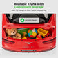 Alpha Joy 12V Kids Ride On Car Licensed Bentley Electric Vehicle with Remote Control, Soft Start, 3 Speed, LED Lights, Built-in Storage & Music, Gift for Boys Girls Ages 3-8, Red