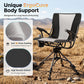 Sophia & William Outdoor Camping Chair - Lightweight Breathable Mesh Folding Chair with Adjustable Height, 330 lbs Capacity, Ideal for Hunting and Blind Use