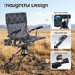 Sophia & William 360 Degree Silent Swivel Breathable Textilene Hunting Blind Foldable Camping Chair with Patented Quick Setup Frame