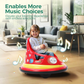 Alpha Joy Kids Bumper Car 12V Battery Powered Ride on w/LED Lights, Bluetooth Music, 360¡ã Spin, Remote Control, Electric Car in 2 MPH, Red