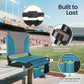 Sophia&William Set of 2 Portable Stadium Chair Stadium Seat for Bleacher with Storage Pocket, Blue