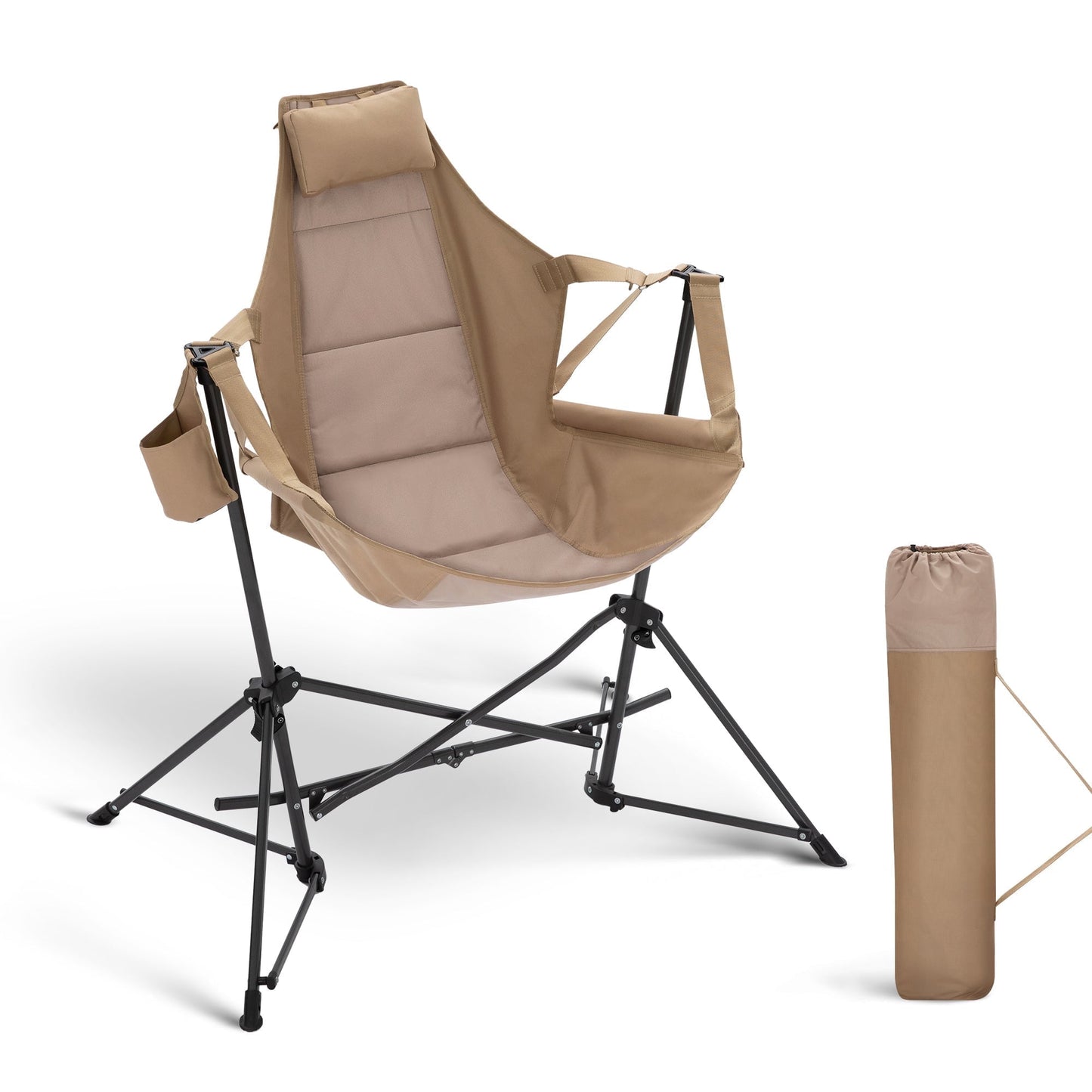 Alpha Joy Hammock Camping Chair Folding Rocking Chair