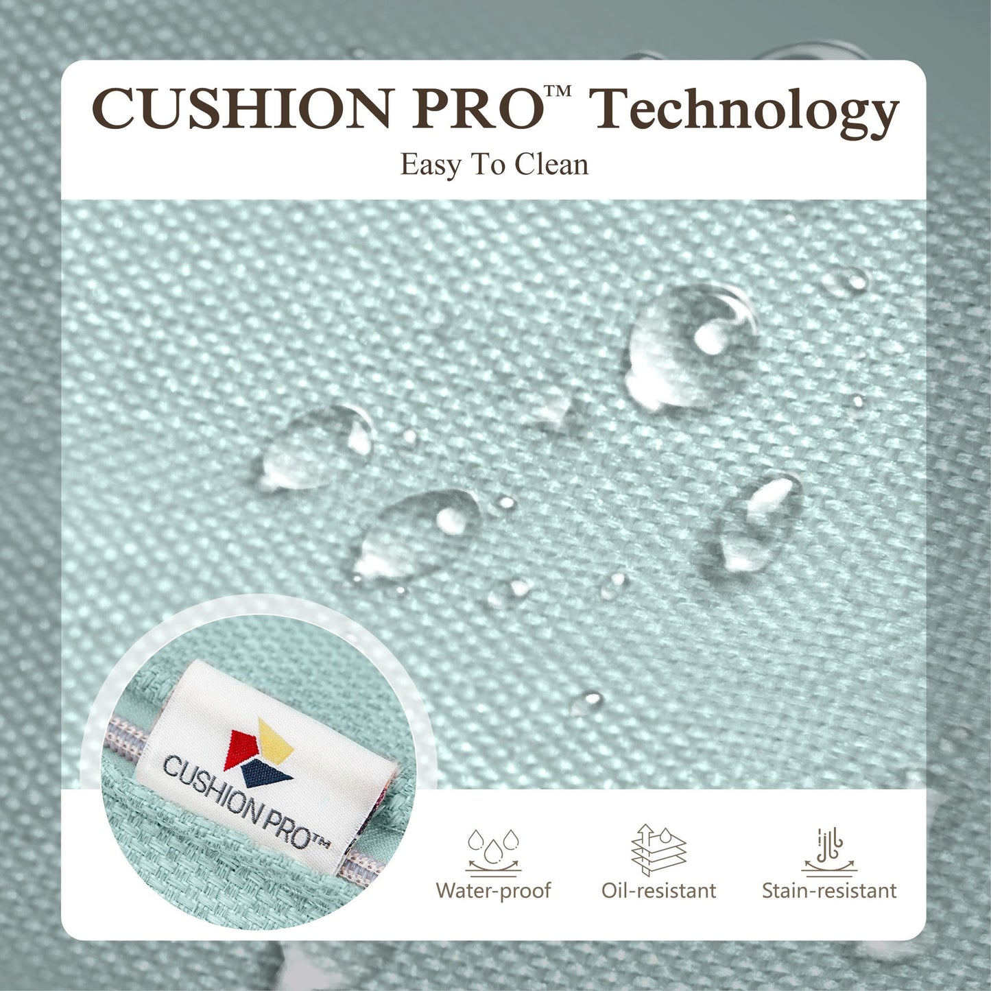 Sophia & William 4 Pieces Outdoor Patio Furniture Set Wicker Swivel Chairs Ottomans Conversation Set, Blue