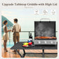 Alpha Joy 3-Burners Outdoor Gas Griddle Portable Flat Top Table Grill