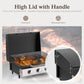 Alpha Joy 3-Burners Outdoor Gas Griddle Portable Flat Top Table Grill