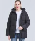 Alpha Camp Women's Waterproof Windproof Puffer Jacket Waterproof Coat With Warm Hooded