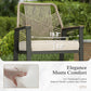 Sophia & William 7Pcs Patio Outdoor Bar Set Wicker Rattan Bar Height Stools & Table Furniture Set with Swivel Chair