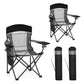 Sophia & William 2 Pack Oversized Camping Chair Portable Mesh Folding Chair with Cup Holder Supports Up to 450Lbs for Outdoor, Fishing, Beach, Backyard， Red