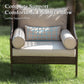 Sophia & William Outdoor Patio Oversized Rattan Wicker Egg Chair with Cushion, Brown & Beige