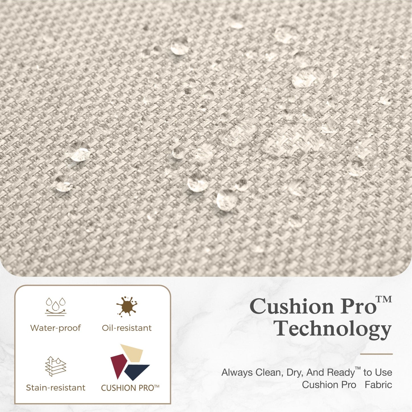 Sophia & William Metal Rattan Swivel Patio Chairs Set of 2 With Beige Cushions